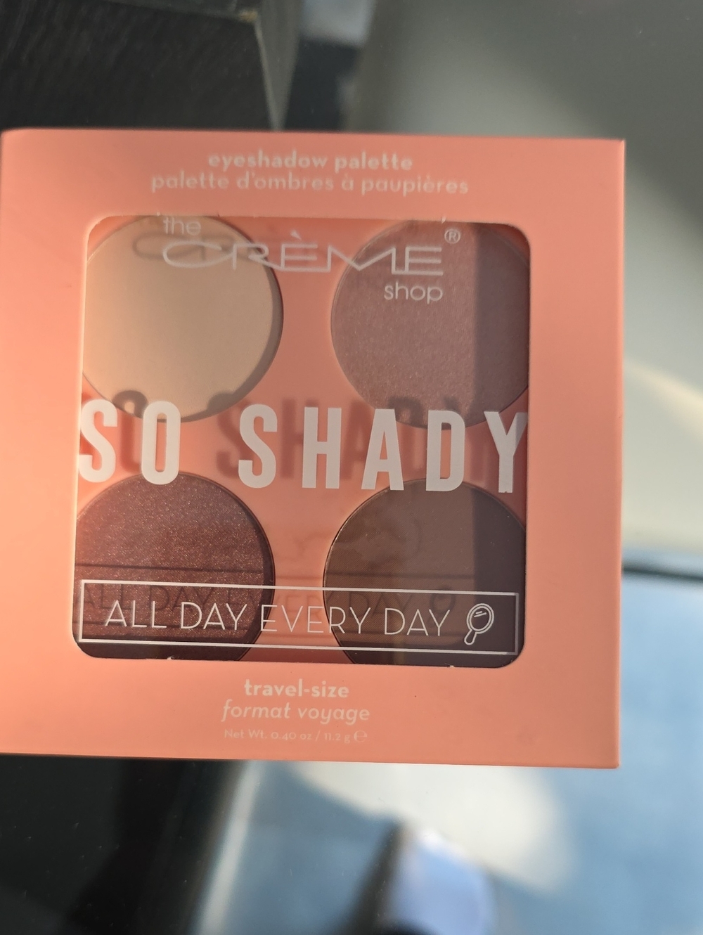 The Crème Shop So Shady Eyeshadow Palette - Warm Pink/Brown Shades